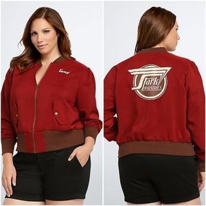 Torrid Marvel Her Universe Stark Bomber Jacket